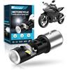 KaiDengZhe Lampadina H6 LED, 1 PZ H6 BA20D LED Lampadine per Fari con Mini Proiettore Len Risolve il Problema Dell'astigmatismo 30W 6000K 5000LM Plug Play Kit di Conversione H6 LED per Scooter Moto