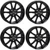 AUTEC 4x Cerchi AUTEC BRIXEN 6.5x16 ET40 5x100 Schwarz