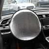 Generic Copertura per volante per auto argento, 1 pezzo pieghevole anti-UV protezione solare, accessori per veicoli
