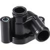 X AUTOHAUX Car Engine Coolant Thermostat Housing Assembly 059121506H for Audi A6 3.0L TDI V6 DIESEL A/T Quattro TDI Premium Plus Sedan 2014-2016