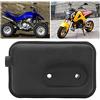 Tbest Cket Scarico Bici, Motore 49Cc 2 Tempi, Silenziatore Silenziatore Tubo di Scarico 49Cc per 43Cc 47Cc 49Cc Mini Pit Pocket Chopper Quad Dirt Scooter Bike Atv