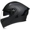 Woljay Casco Moto Modulare Integrato apribile Parasole caschi Doppia Visiera per uomo donna Scooter Adulto DOT ECER22-05