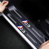 RIDGOEL 4 Pezzi Adesivi per Battitacco per Citroen C3, Adesivi Soglia Auto in Fibra di Carbonio Protezioni per Davanzali per Porte Auto (C3)