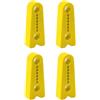 Asukohu 4 cuscinetti ammortizzanti in silicone per la riduzione del rumore, assorbimento delle vibrazioni, accessori auto, ammortizzatori per porte, cuscinetti in silicone antiurto