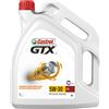 CASTROL Olio motore GTX 5W-30 Olio sintetico 5 L Compatibilità con RENAULT Clio 3 Hatchback BR0/1, CR0/1 Clio 2 BB0/1/2, CB0/1/2 Clio 4 Hatchback BH Megane 3 Hatchback BZ0/1, NISSAN