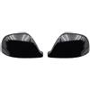 KYYET Coppia di coperture per specchietto retrovisore laterali compatibili con VW Volkswagen Transporter T5 T5.1 2010-2015, T6 2016-2019 (nero lucido)
