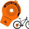 Generico Motorcycle Grime Guard, Oil Splash Protector, Motor Chain Cleaning Grime Guard for Motorbike, Mountain, Road, Wheels, Cleaning, Commuting, Riding, Travel, Touring, Repairing