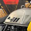 labelbike Adesivi 3D Moto Serbatoio Compatibile con Royal Enfield | Laterale Protezione in Resina, Antigraffio, Decorazione Royal Enfield Scram 411, Made in Italy