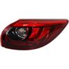 PNKBCINKV Fari Posteriori Auto Per Mazda Cx-5 2016 Gruppo Fanale Posteriore MA2804119 Accessori Auto A LED Lampada Di Retromarcia Arresto Del Freno Fanali Posteriori Rimorchio(Giusto)