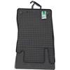 Petex 44110 Tappetino in Gomma nero anteriore e Posteriore Compatibilità con MERCEDES-BENZ Classe E Sedan W211 CLS C219 Classe E T-modell S211
