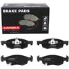 KAMOKA Kit pastiglie freno, Freno a disco JQ101445 | Compatibile con: OPEL CORSA E, CORSA E Kasten/Schrägheck