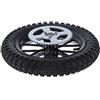 aqxreight Ruota Posteriore, 12,5 X 2,75 Pollici Sostituzione Pneumatico Ruota Posteriore Posteriore per Coolster 49cc 2 Tempi Mini Dirt Bike QG-50