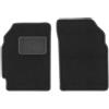 Wielganizator Tappetini Anteriori in Moquette compatibili con Chevrolet Spark III M300 | compatibili con hatchback ; moquette fitta (polipropilene), ca. 6,5 mm, 2300 g/m², granulato antiscivolo ; antiscivolo