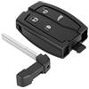 Tbest Freelander 2 Accessori 4 Bottoni Auto Telecomando Aste Chiave Custodia Fob Per Freelander 2