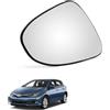 Esselle Parts Specchio Retrovisore per Toyota Auris MK2 Destro Lato Passeggero, Vetro Ricambio Esterno con Piastra ABS, Montaggio Plug & Play