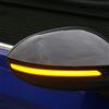Autophoton Set of 2 LED dynamic turn signals for Golf 8 MK8 2020 2021 2022, Plug and Play Black Edition