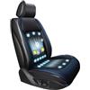 Edeodi Cuscino Rinfrescante per Sedile Auto 12-24V Coprisedili Anteriori Ventilati con Massaggio Vestibilità Universale Protezione per Seggiolino Auto di Raffreddamento 1 Pezzo (16 Ventilatore Blu)