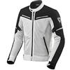 REV'IT! Revit Airwave 3 Giacca tessile motociclistica, bianco/nero, M