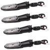 Generico Indicatore Direzione Indicatori Di Direzione Per Moto Per KAWASAKI Per Z650 Per Z300 Per Z400 Per Z125 Per Z900RS Frecce E Luce Freno Svolta Indicare(CHIARO,4 pezzi)