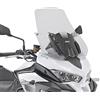 MOTOTOPGUN givi d4126st cupolino trasparente compatibile con kawasaki versys 1000 2019 2020 2021 2022 mototopgun