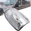 KYYET Specchietto retrovisore Indicatore di direzione Trasparente Specchietto retrovisore compatibile con Ford Transit MK8 2014+, 1847387 (lato sinistro)