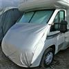 Generic Copertura protettiva per cofano camper, protezione solare impermeabile | Copertura impermeabile e resistente del cofano con ganci sicuri con coulisse, protegge il cofano del camper da foglie, sporco