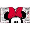 Tataway parasole anteriore auto Minnie Disney 130x70 cm - Protezione parabrezza per bambine | Cartoni animati | Accessorio auto pieghevole