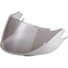 Woljay Casco Da Motociclista Casco Integrale Flip Up Doppia Visiera Integrato Moto Per Adulti Uomini Donne Street Racing Ciclomotore Approvato DOT/ECE (Silver Transparent Visor,One Size)