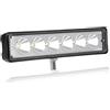 AUXTINGS 1 pezzi 15 cm 18W Faro da Lavoro Led Sottile Faretto Fari Led Fuoristrada Fendinebbia Barra Luci Led per Trattore Camion Off Road Auto Moto 4x4 4WD Barca,12V 24V IP66 Impermeabile 6000K