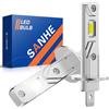 SANHE Lampadine H1 LED per Automobili Come Abbaglianti e Anabbaglianti, 14000LM 6500K Bianco Freddo Sostituzione Lampada Alogena, Non Richiede Adattatore, Plug and Play (2 pezzi)