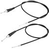 EBTOOLS cable adatto per Dirt bike m8 adatto per Motorcycle Throttle Cable Replace,110cm Straight Head Motorcycle Throttle Oil Cable Line Replacement for Pit adatto per Dirt Motor Trail