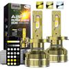 KaiDengZhe H4 LED Lampadina per Fari, 2 PZ Lampadina per Fari H4 Senza Errori Canbus Controllo Tramite app Colore 3000-6000K 170W 800% di Luminosità H4 9003 LED Kit di Conversione