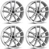 BORBET 4x Borbet cerchi in alluminio W 6.5x16 ET48 5x112 crystal silver
