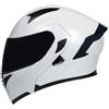 Woljay Casco Moto Modulare Integrato apribile Parasole caschi Doppia Visiera per uomo donna Scooter Adulto DOT ECER22-05