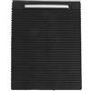 plplaaoo Copertura a rullo portabicchieri della console centrale Sostituzione dell'otturatore scorrevole in plastica ABS premium per B6 B7 Nero Montaggio diretto Facile installazione