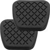 Generic Copertura Pedale Frizione e Freno in Gomma Antiscivolo 2 Pezzi per Auto Compatibili con Modelli Giapponesi, Cuscinetti Pedali Resistenti Usura Installazione Rapida per Guida