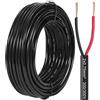 SPARKMOTO Cavo Rotondo 2 Poli per Auto 5M, Cavo luci rimorchio 2 conduttori, 80V 48V 24V 12V Cavo 2 Poli per rimorchio,Cavo per Veicolo 2 x 0,75 mm²