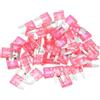 Partuto 50 Pezzi Fusibili Lama 4A Per Auto Protezione Da Corto Circuito | Tipo: APM/ATM, Colore: Rosa, Materiale: Plastica E Metallo, Dimensioni: 16.5X11X4mm, Per Barca, Camion, SUV, RV, Universale