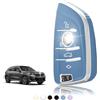 TOOMUME Cover Chiave TPU, Custodia Chiave Adatto per BMW Serie 1/2/3/4/5 X1 X2 X3 X4 X5 X6 F15 F16 F25 F44 F45 F48 F49 F85 F86 G30 G31 M3 M4 Z4, Copri Chiavi Guscio Chiave Auto Telecomando - Smart Key