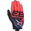 Alpinestars MM93 Reef V2 Guanti da moto, nero/bianco/rosso/blu, L