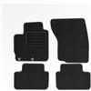 Mats4all Set di tappetini auto Compatibile con Mitsubishi ASX 2010-2023 | Antiscivolo | Con rinforzo | 4 pezzi | Tappetini per auto | Set di tappetini