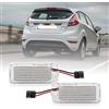 njssjd 2 luci a LED per targa, per -Focus MK2, MK3, Fiesta, MK6, Mondeo, MK4, Kuga, Galaxy, S-Max, C-Max, Canbus, senza errori, 12 V, 6000 K