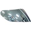 Woljay Visor motocicletta con dispositivo di protezione antivento lente Per Woljay 991 661 per Shield Visor (Chrome)