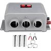MACHSWON Riscaldatore per auto, MACHSWON 12V/24V 400-600W Riscaldatore PTC per auto universale per camion per auto, sbrinatore per finestrini a riscaldamento rapido con interruttore a 2 marce