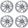 Rial 4x Cerchi Rial Astorga 7.0Jx17 ET45 5x112 polar-silber compatibile con VOLKSWAGEN Beetle Caddy Cross Touran E-Golf EOS Golf Jetta Passat
