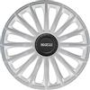 Sparco Spc1393Sv Set Copricerchi 4 Pezzi Treviso 13 Pollici Argento, Silver, Set Di 4