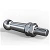 Aublinto Pedale Viti per Chiodi di Terra, Pedale Limite Bullone Pedale Viti per Chiodi di Messa a Terra pedane Moto Accessori Bullone Limite Pedale Bullone Limite Pedale
