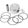 MACHSWON Pitbike Pit Dirt Bike Piston Kit, Piston Ring Kit for 110CC - 125CC Bike Engine ATV Dirt Bike with 52.4mm Piston and 15mm Gudgeon Pin
