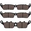 Cnornus Pastiglie Freno Anteriore e Posteriore per Honda CBF 600 2004-2009 CB 600 F Hornet 600 2000-2012 CBR 600 F 1995-1998 CBF 1000 Non ABS 2006-2010