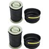 maXpeedingrods 2 x Molle Pneumatiche ad Aria Posteriore Sinistro e Destro per BMW X5 E70 X6 E71 E72,Sospensione Pneumatica Ammortizzatori ad aria Rear Suspension Air Spring Bag [EU STOCK]